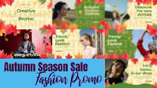 Autumn Fashion Sale-Fall Season Promo Fashion
