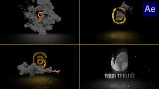 Fire and Smoke Logo Reveal for After Effects Miscellaneous