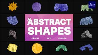 Hand-Drawn Abstract Shapes After Effects