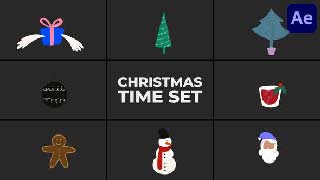 Christmas Time Set for After Effects