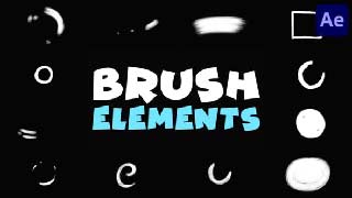 Brush Elements After Effects