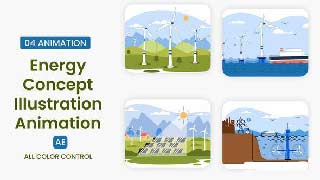 Energy Concept Illustration Scen